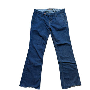 Raven Denim Y2K Retro Vintage Blue Flare Jeans Size 29 Casual Denim Streetwear